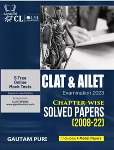 CLAT & AILET 2022 | Chapter Wise Solved Papers 2008-2022 | Gautam Puri | GKP