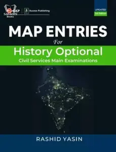 Map Entries for History Optional 3rd Edition | Rashid Yasin | GKP