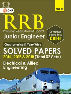 RRB 2022-23 Junior Engineer CBT II | Chapter-Wise & Year-Wise solved Papers (2014, 2015 & 2019) | Electrical & Allied Engineering | 32 Sets