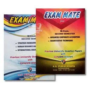 Exam Mate for M Com Second Semester Guide | MG University