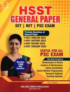 HSST General Paper SET | NET | Useful for all PSC Exam | Previous Questions of English, History, Botany, Zoology