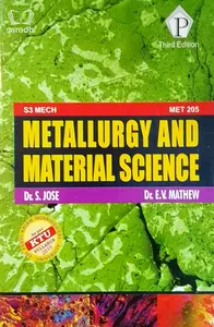 Metallurgy And Material Science | B Tech Semester 3 MET 205 | 3rd Edition | KTU Syllabus