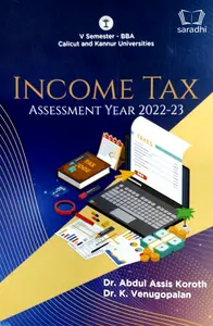Income Tax Assessment Year 2022-23 | BBA Semester 5 | Calicut University and Kannur University