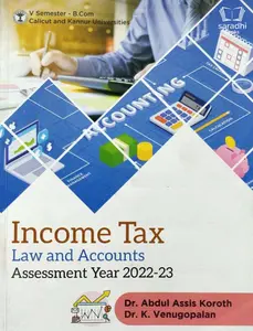 Income Tax Law and Accounts Assessment Year 2022-23 | B Com Semester 5 | Calicut University & Kannur University