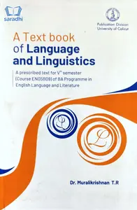 A Text book of Language and Linguistics | BA English Language and Literature Semester 5 | Calicut University