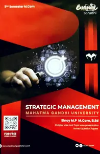 Strategic Management | Exam Point M.Com Semester 2 | MG University 