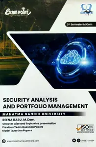 Security Analysis and Portfolio Management | Exam Point M.Com Semester 3 | MG University 