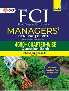 FCI 2022 : Managers' Phase I & Phase II (Paper 1) - Chapter wise Question Bank