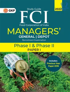 FCI 2022 : Managers' Phase I & Phase II (Paper 1) - General |Depot Guide by GKP