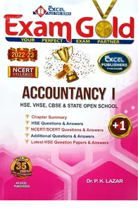 Plus One Exam Gold Accountancy 2022-23 | HSE, VHSE, CBSE & State Open School