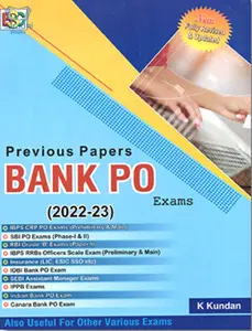 Previous Papers Bank PO Exams 2022-23 Edition | BSC