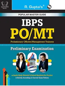 IBPS PO/MT (Probationary Officers/Management Trainees) Preliminary Exam Guide | R Gupta's
