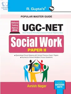 NTA UGC NET : Social Work (Paper II) Exam Guide | R Gupta's