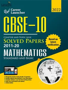 CBSE Class 10 Mathematics Chapter wise Solved Papers 2011-20 | GK Publications