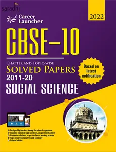 CBSE Class 10 Social Science Chapter wise Solved Papers 2011-20 | GK Publications