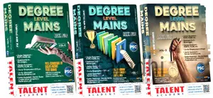 Degree Level Mains Rank File Volume 1, 2 & 3 | Previous Questions | Statement Type Questions | SCERT & NCERT Books Covered | Talent Academy