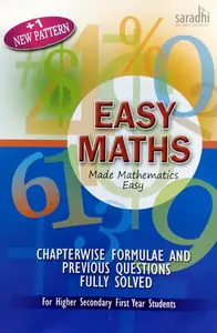 Plus One Easy Maths for Higher Secondary, Vocational Higher Secondary and Open School | New Pattern