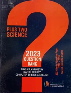 Plus Two Science Question Bank 2023 | Question Paper 2022-2016 Solved Question Papers | Edumate Books