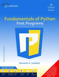 Fundamentals of Python First Programs with MindTap, Second Edition