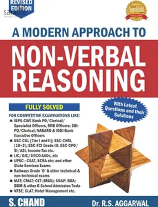 A Modern Approach to Non-Verbal Reasoning (Revised Edition) | RS Aggarwal
