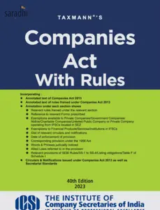 Taxmann's Companies Act with Rules | Hardbound
