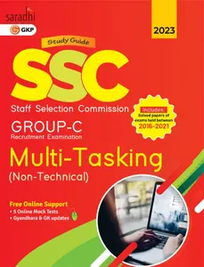SSC Staff Selection Commission Group C Recruitment Examination Multi Tasking (Non Technical) Study Guide | GK Publications