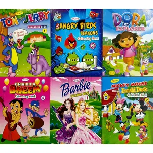 Colouring Book Set of 6 Books for Kids