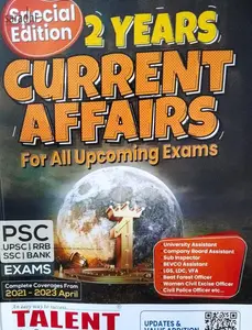 2 Years Current Affairs Special Edition 2023 | Useful for PSC, SSC, UPSC, RRB, Bank Exams | Talent Academy