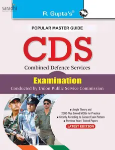CDS (Combined Defence Services) Examination Guide Latest Edition 2024 | R Gupta's