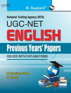 NTA-UGC-NET/JRF: English (Paper I & Paper II) Previous Years' Papers (Solved) | R Gupta's