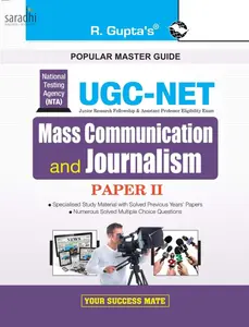 NTA UGC NET/JRF: Mass Communication and Journalism (Paper II) Exam Guide | R Gupta's