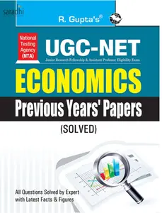 NTA UGC NET/JRF Economics (Paper I & Paper II) Previous Years Papers (Solved) | R Gupta's