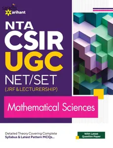 NTA CSIR UGC NET/SET (JRF & Lecturership) Mathematical Sciences | Arihant