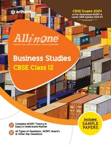 CBSE Class 12 All In One Business Studies Guide 2024 | Arihant