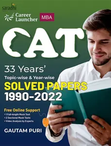 CAT 33 Years' Topic-Wise & Year-Wise Solved Papers 1990-2022 by Gautam Puri | GK Publications