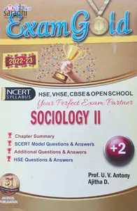 Plus Two Exam Gold Sociology | HSE, VHSE, CBSE & State Open School 