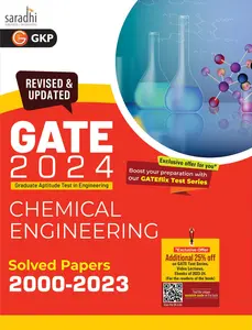 GATE 2024 Chemical Engineering | Solved Papers 2000-2023 by GK Publications