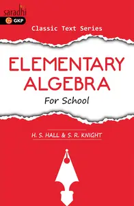 Elementary Algebra For School | GK Publications
