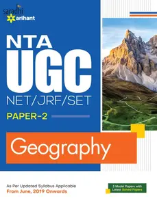 NTA UGC NET/JRF/SET Paper 2 Geography | Arihant Publications