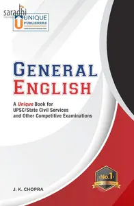 General English: A Unique Book for UPSC/State Civil Services and Other Competitive Examinations