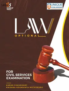Law Optional For UPSC CIvil Services Main Examination | Karan Chaudhary & Krishna Koundinya Mothukuru