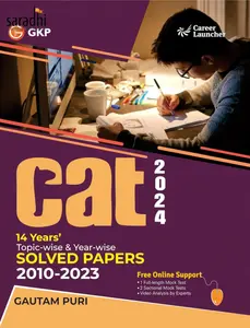 CAT 2024: 14 Years’ Topic-Wise & Year-Wise Solved Papers 2010 -2023 | GK Publications