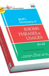 BOP's Dictionary of Idioms, Phrases & Usages for All | English English Malayalam