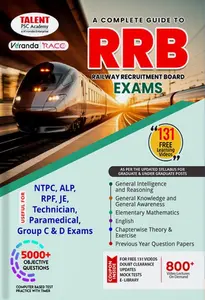 RRB (Railway Recruitment Board) Exam 2024 Book | RRB NTPC, ALP, RPF, JE, Group C & D Book