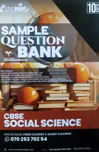 Class 10 CBSE Social Science Question Bank (Sample Question Bank 2024)