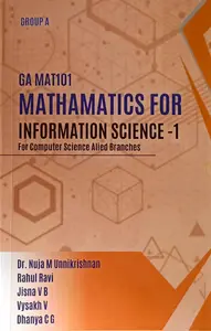 Mathematics For Information Science -1 For Computer Science Alied Branches (GA MAT101) Group A