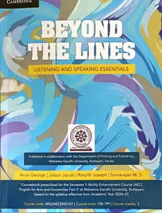 Beyond The Lines Listening And Speaking Essentials | BA Semester 2 AEC | MG University