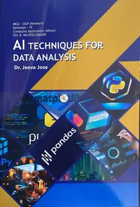 AI Techniques For Data Analysis - Dr Jeeva Jose - MGU UGP(Honours) Semester III | Computer Application(Minor)