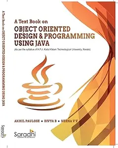 A TEXTBOOK ON OBJECT ORIENTED DESIGN & PROGRAMMING USING JAVA | OLD STOCK BOOK |