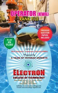 Operator -Kerala Water Authority-Electron college Of Tecnology-PSC Rank File